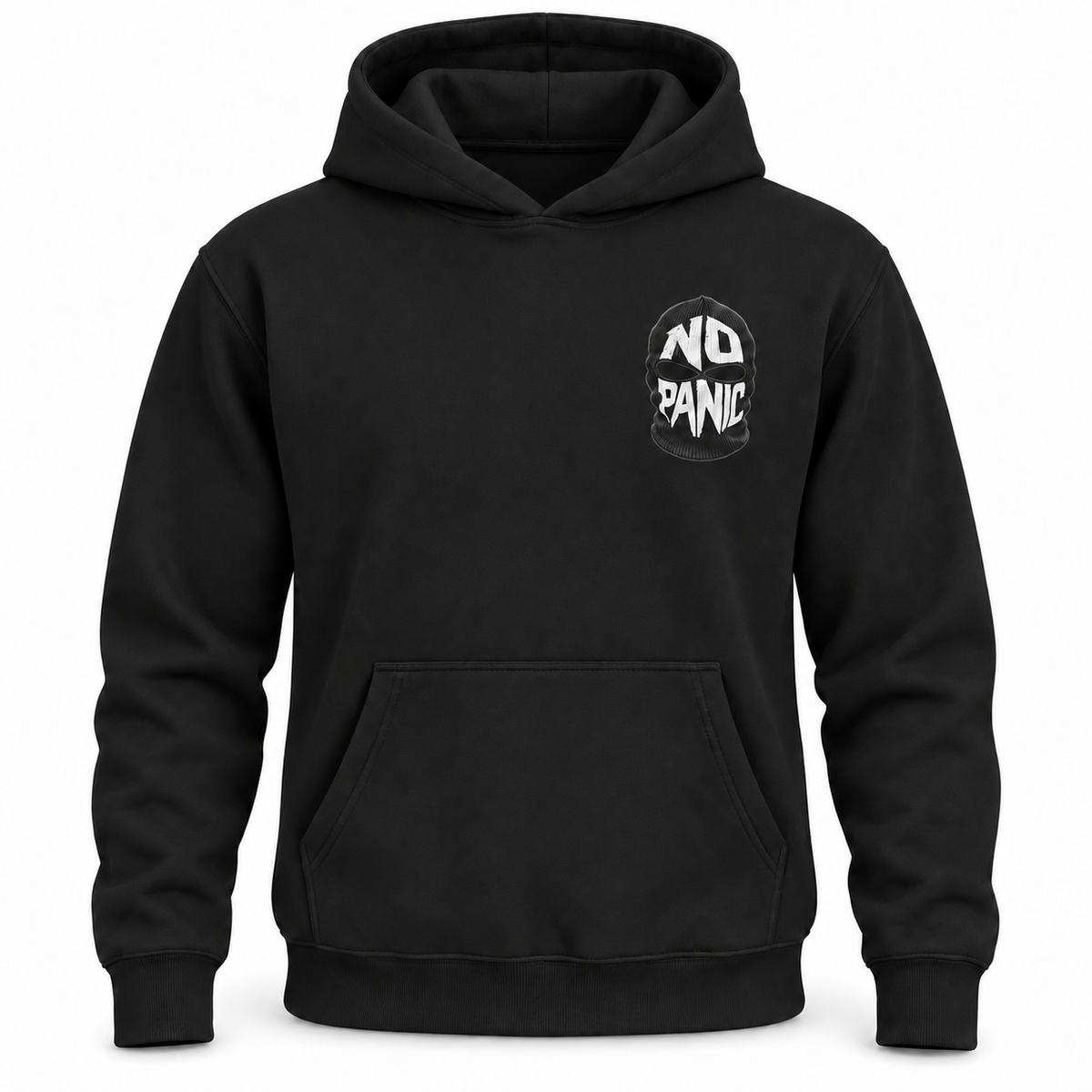 No Panic hoodie black