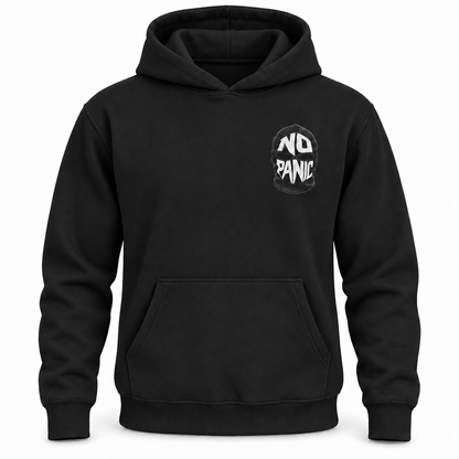 No Panic hoodie black