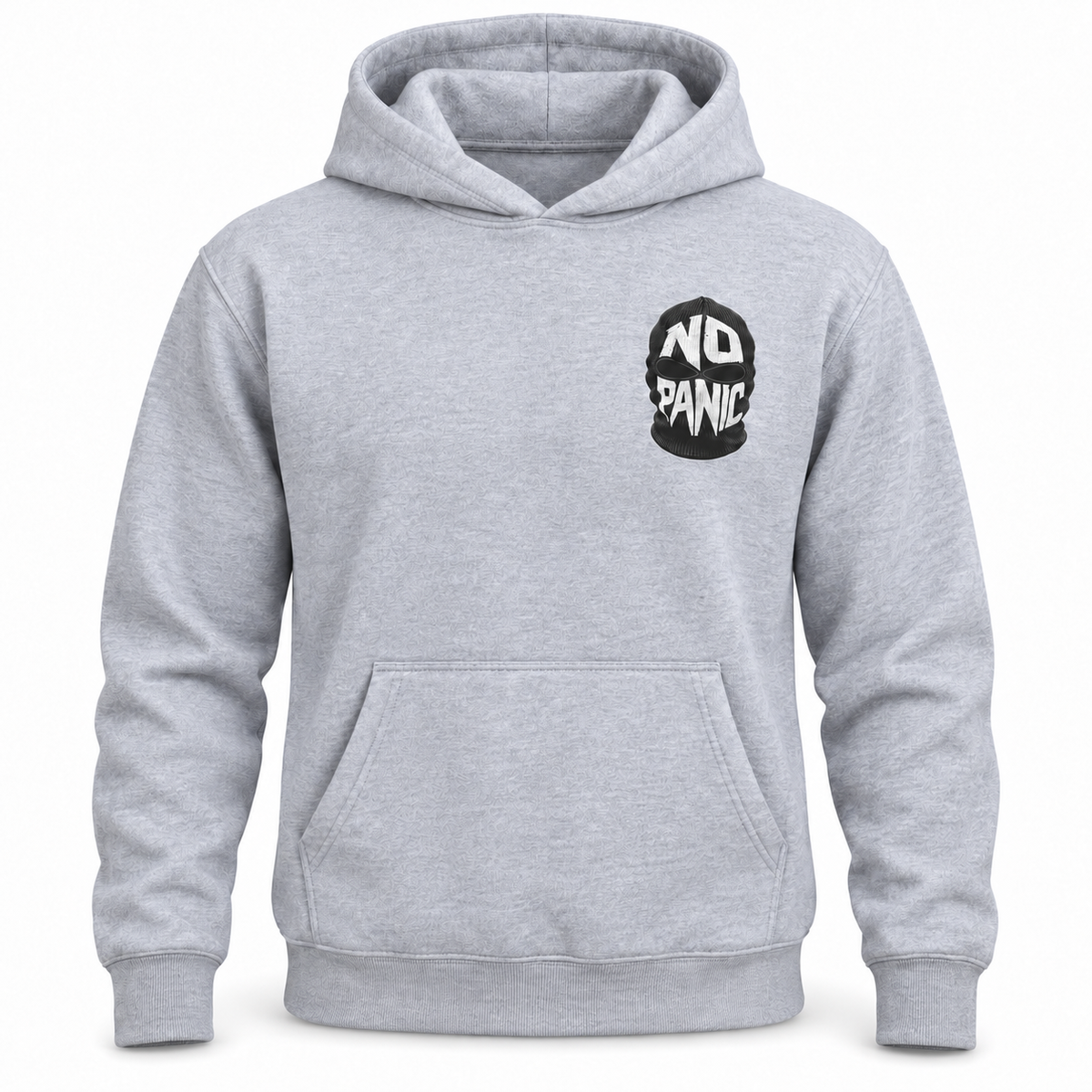 No panic hoodie grey