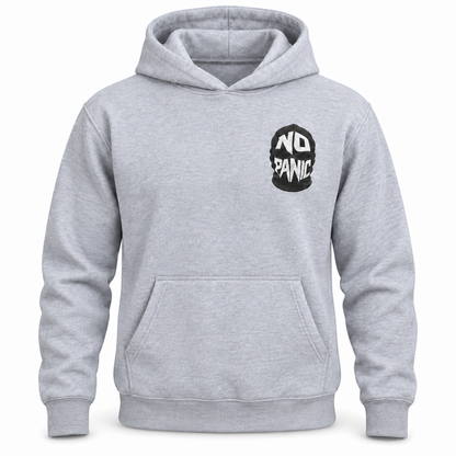 No panic hoodie grey