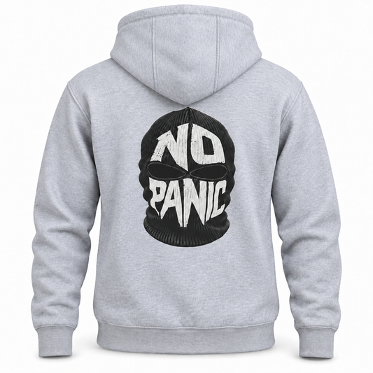 No panic hoodie grey