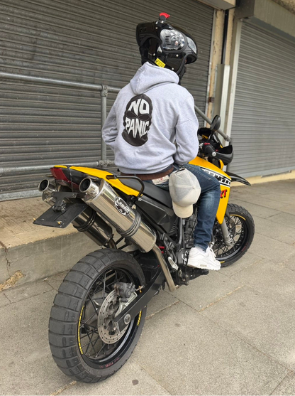 No panic hoodie grey